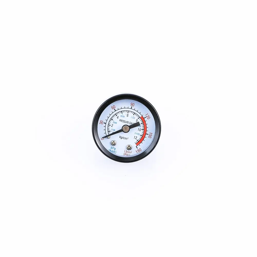 Practical 0-180PSI Reliable Air-Compressor Accessories Fluid Pressure Gauge Hydraulic Gauge Compressor Gauge