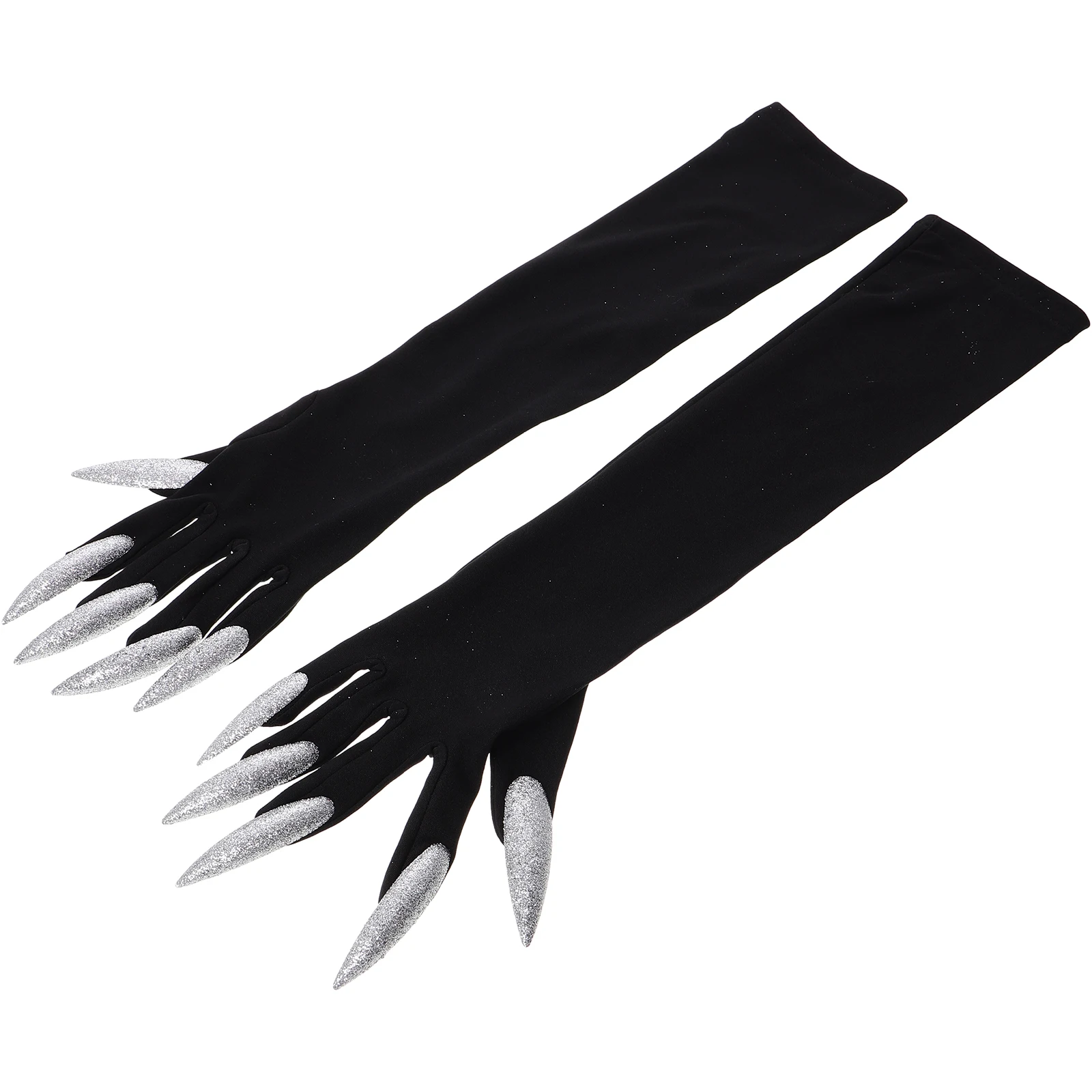 

Halloween Decor Costume Gloves Monster Hand with Nails Attached Fishing Accessories