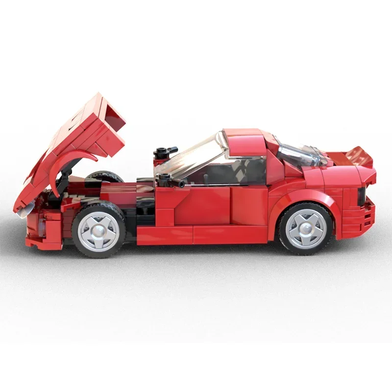 302 pçs novo modelo de carro moc blocos de construção oito grades viper gts supercar diy criativo educacional blocos de construção brinquedo presente do feriado