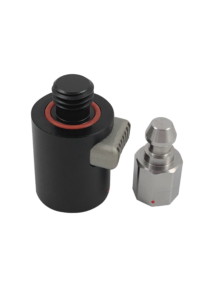 Adaptador de liberación rápida RTK GPS para Trimble, Leica, Topcon, Sokkia, postes superiores, postes de prisma, instrumentos de topografía, 10 Uds.