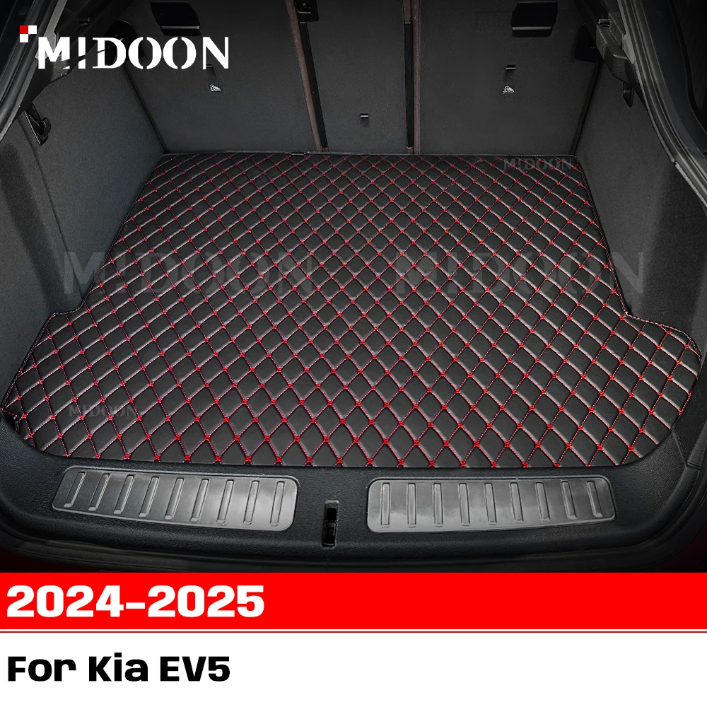 

Для Kia EV5 2024-2025 индивидуальный коврик для багажника автомобиля, антигрязная накладка, защитный коврик, грузовой вкладыш, автомобильные аксессуары для интерьера