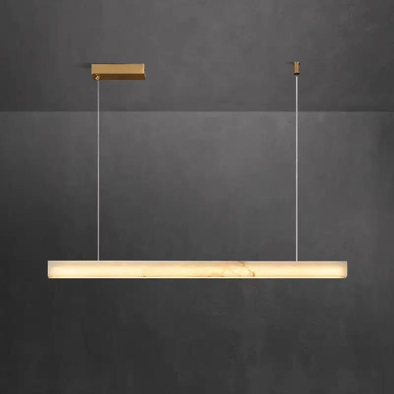 

Luxury Bronze Silver Frame Long Spanish Natural Lucite Pendant Lighting,Living Room Indoor Home Adjustable Decorative Fixtures.