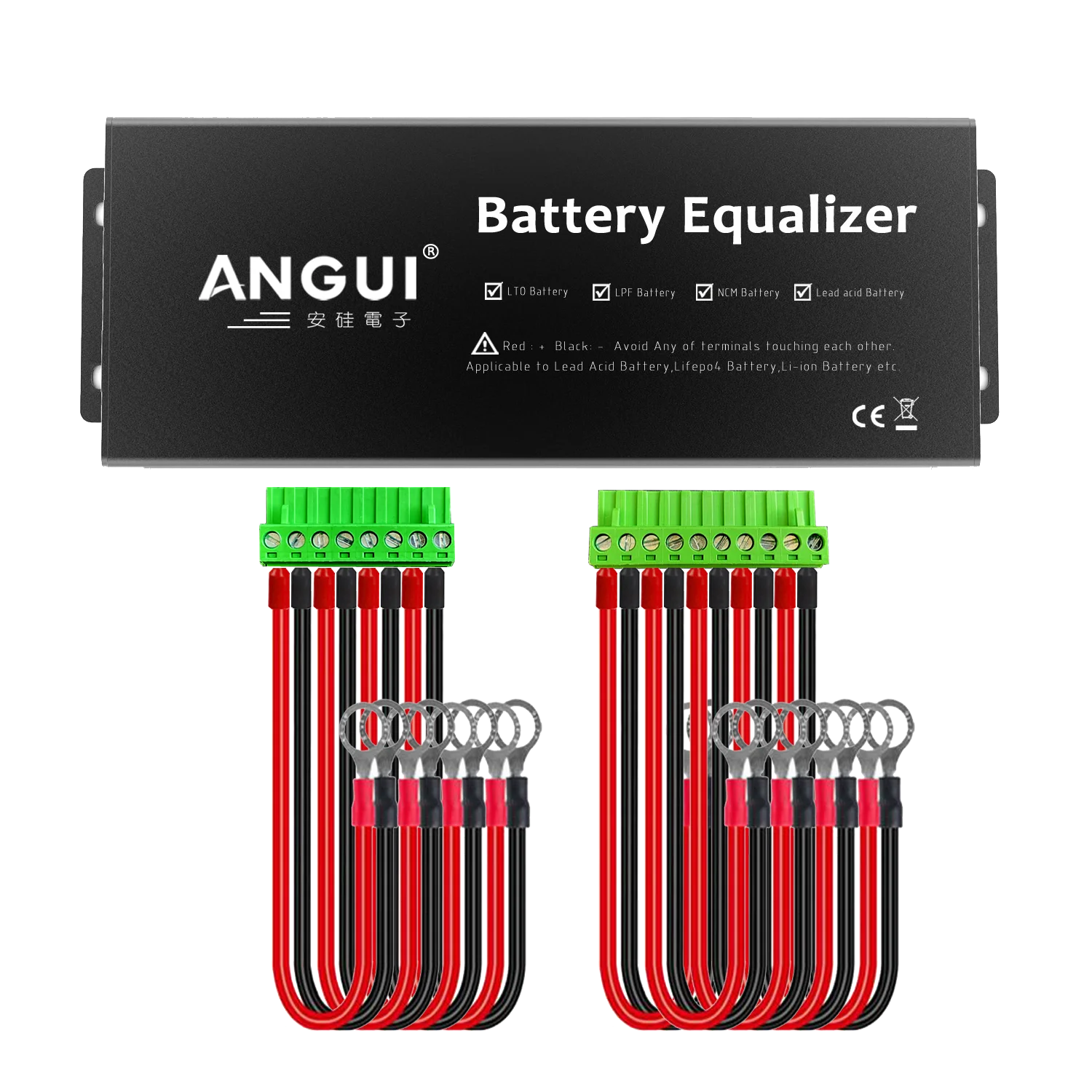 Angui Batterij Equalizer Batterijen Protecter 24V 36V 48V 60V 72V 84V 96V 108V Spanningsregelaar Actieve Balancer Lood Zuur Li-Ion