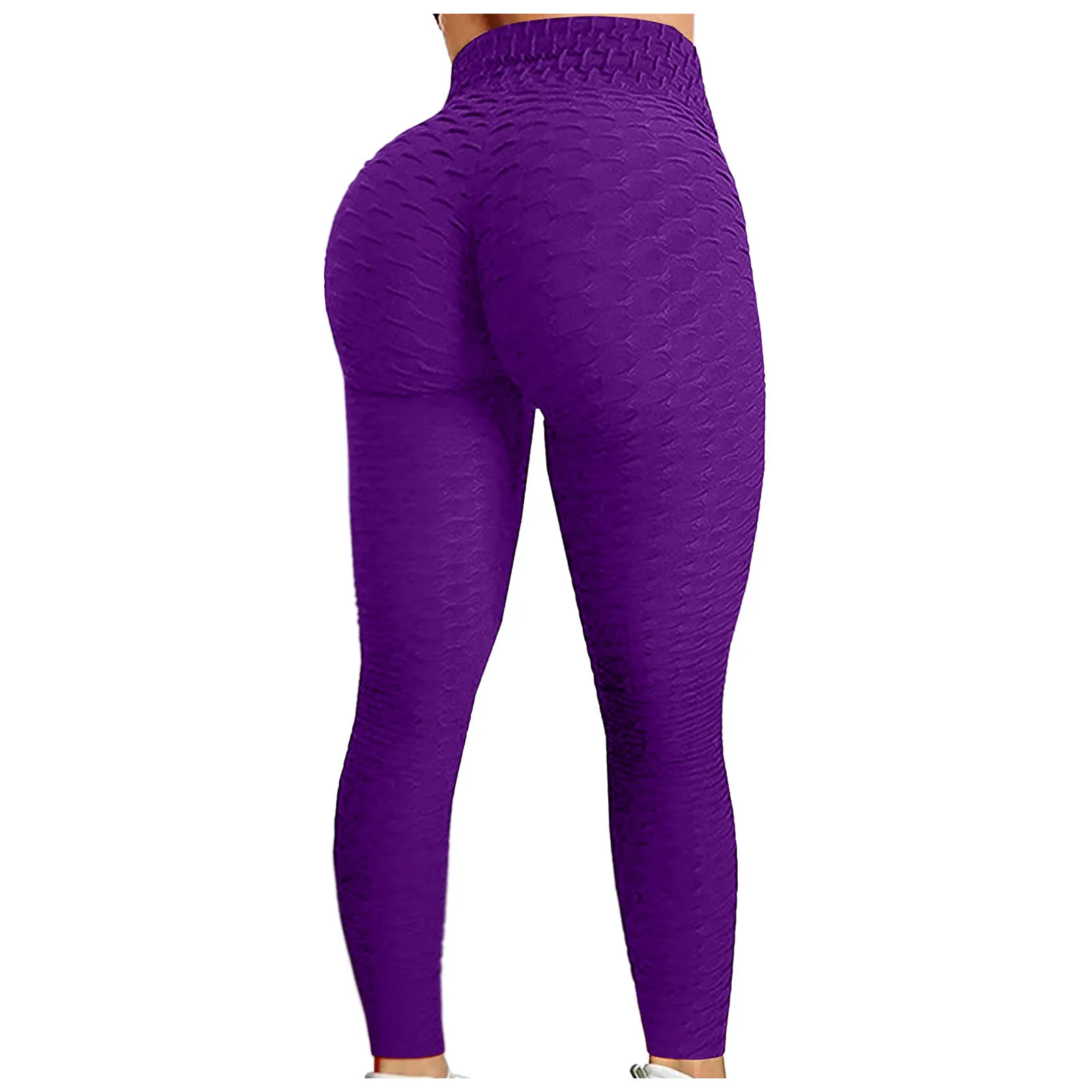 Women Bubble Leggings Hip Lifting Fitness Running indoor Sports High Waist Yoga Pants Gym Exercise Slim Push Up Ladies Trackpant