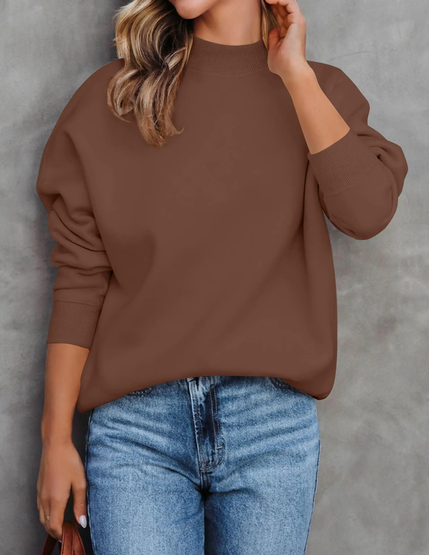 Women Fashion Casual Long Sleeve Sweatshirt