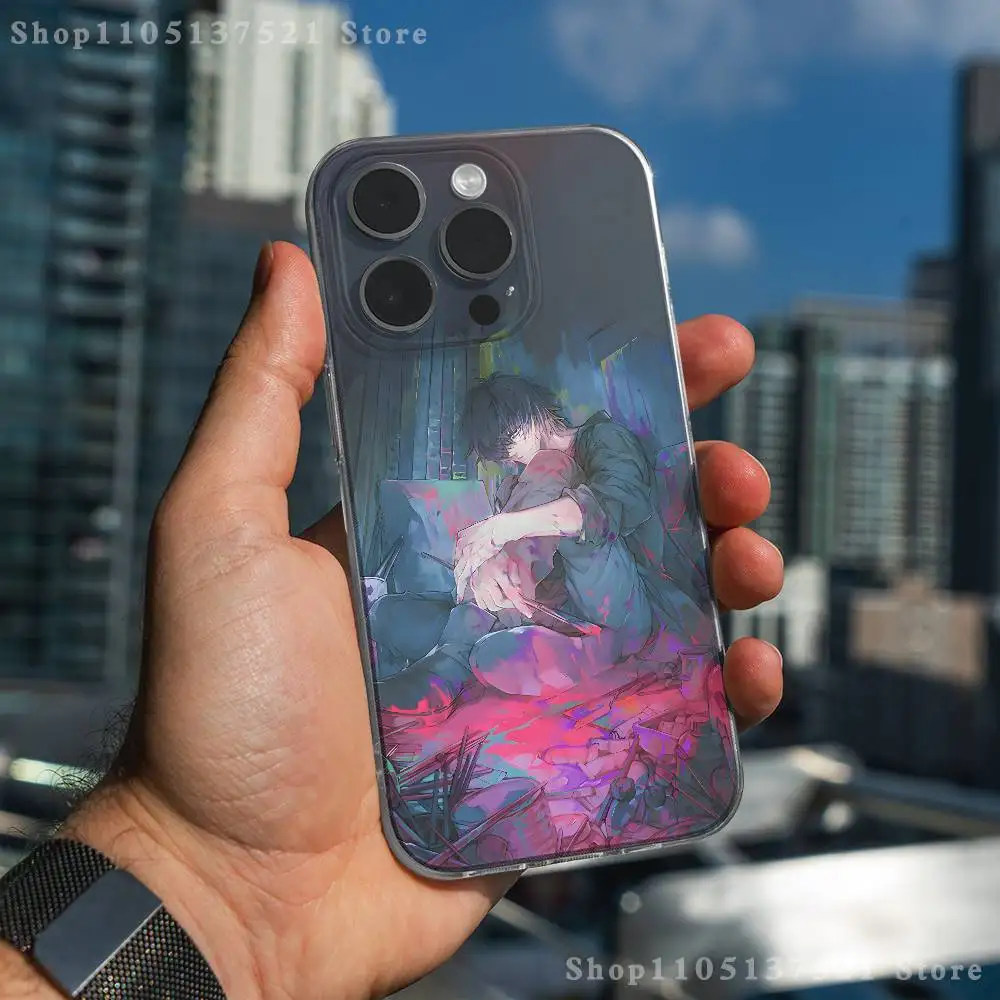 Towa Custodia per telefono a danno lento per iPhone 17,16,15,14,13,12,11 Pro,Max,Plus,X,XS,XR,SE4,E Mini Cover morbida trasparente