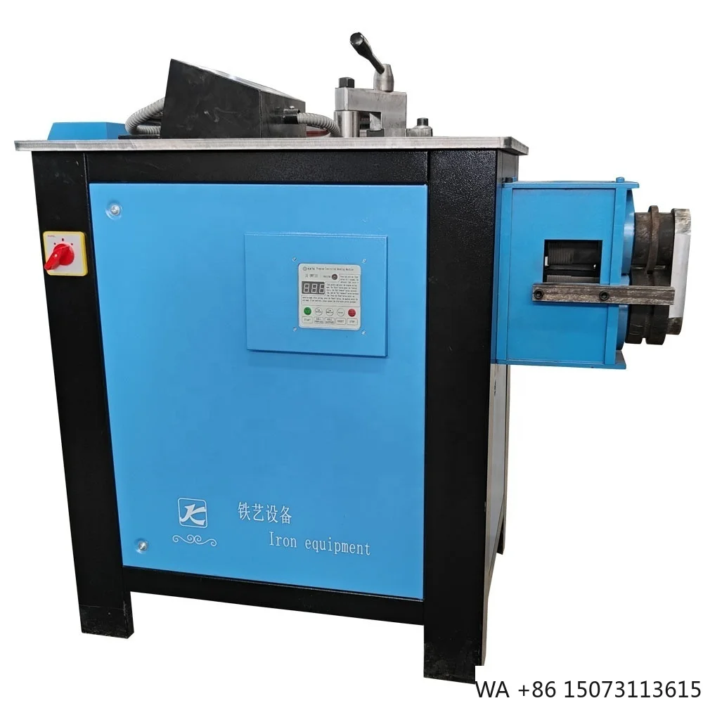 Máquina automática de gravação e forjamento em ferro forjado