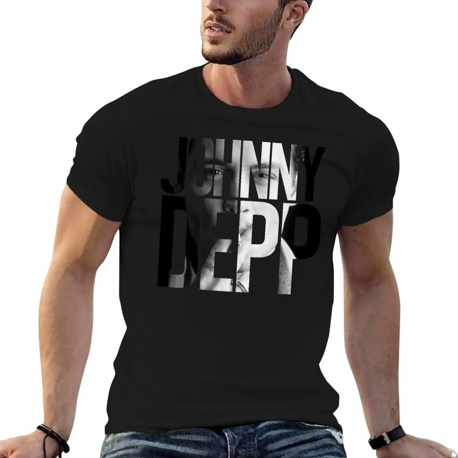 

Johnny Depp T-Shirt t shirt man cotton cotton t shirt pack T-Shirt