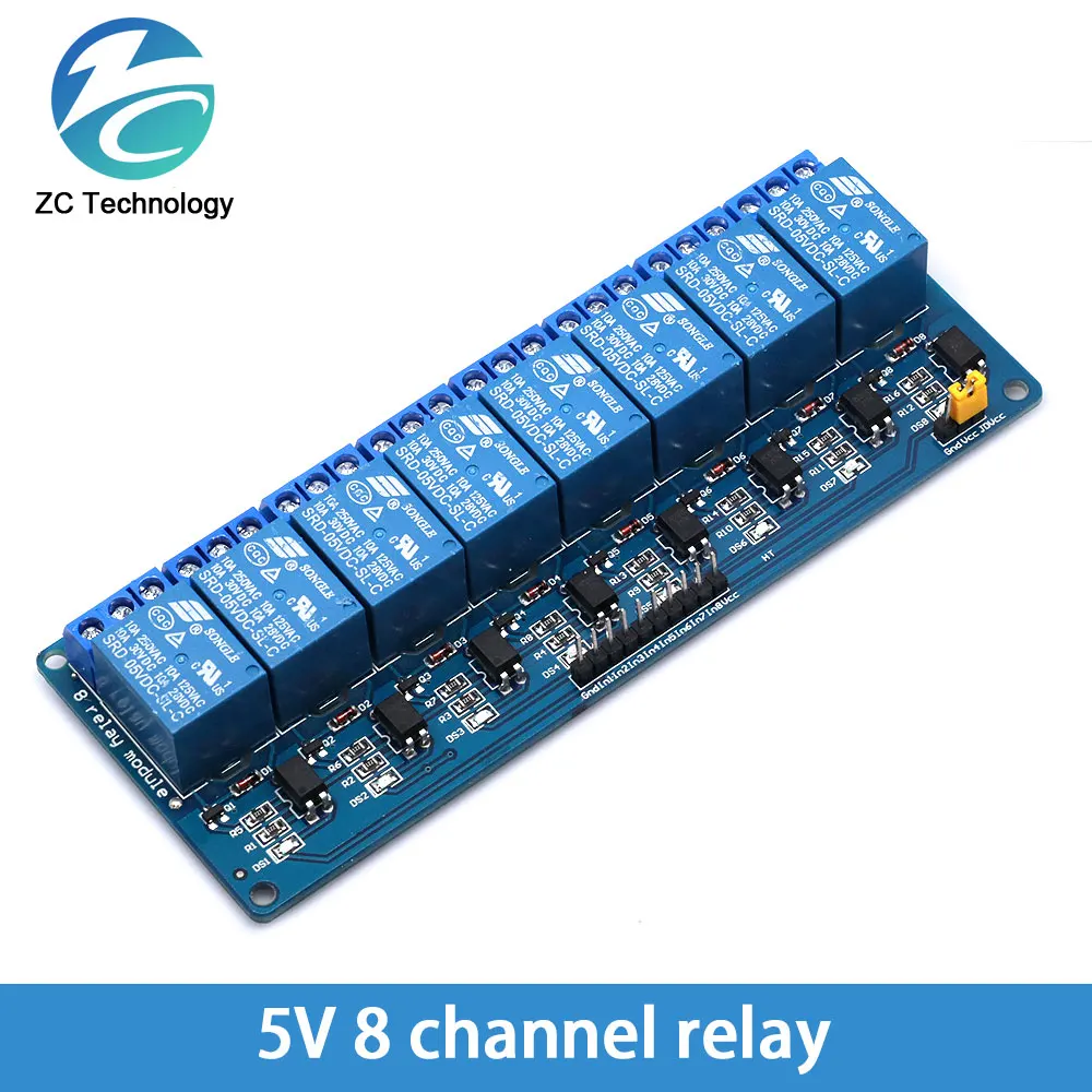 5V 12V 1 2 4 6 8 channel relay module with optocoupler. Relay Output 1 2 4 6 8 way relay module for arduino In stock