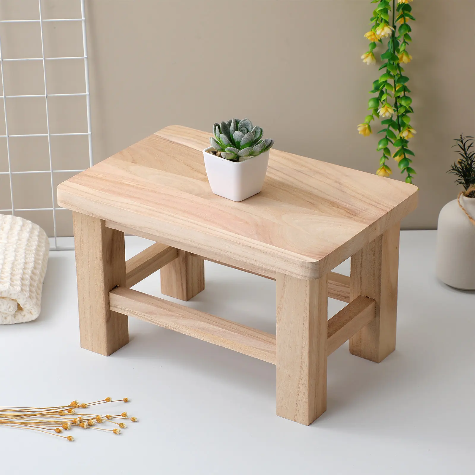 solid-wooden-small-change-shoe-stool-versatile-footrest-seat-compact-natural-wood-plant-stand-entryway-sitting-stool