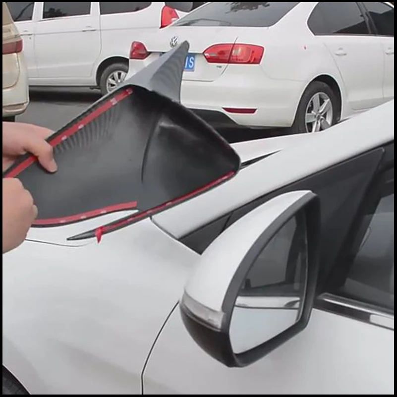 

For Hyundai i30 2017-2019 Rearview Mirror Cover Caps Trim With Horn Housing Decorative Frame Car Styling Auto Parts Accessories