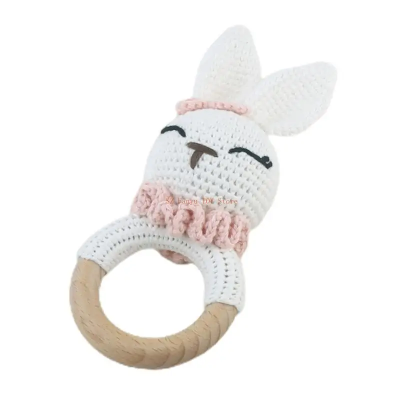 96GC حلقات التسنين المشجرة لينة الكروشيه هوك الطفل عضاضة لعبة التسنين للمضغ #2