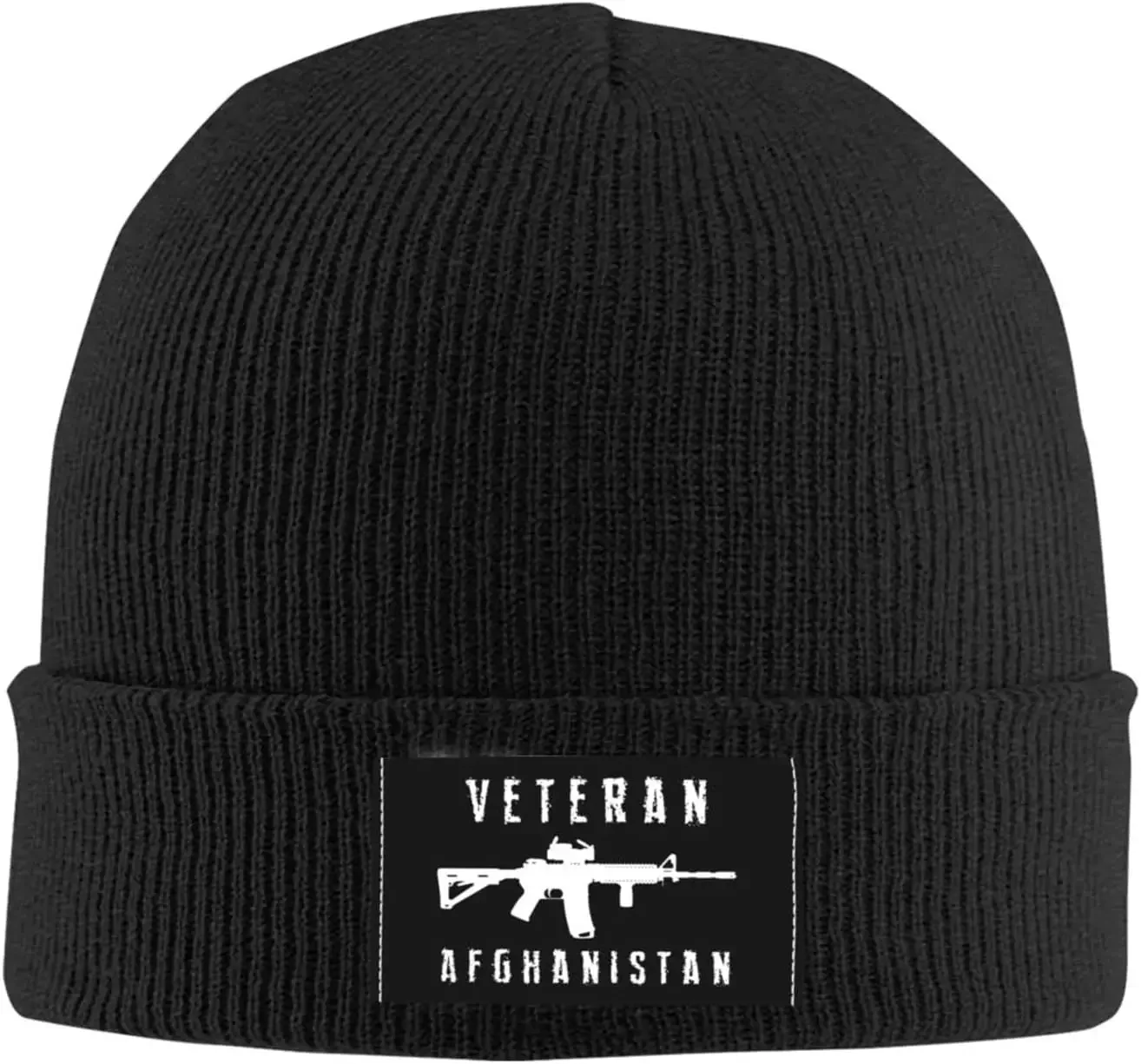 Afghanistan Veteran Hat Knit  Daily Beanie Men Women Winter Thermal s