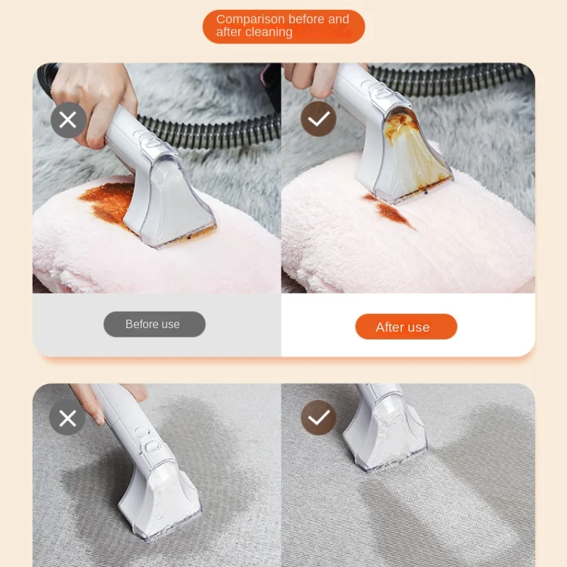 Sofa cleaning machine household vacuum cleaner spray suction integrated carpet curtain multifunctional cleaning machine