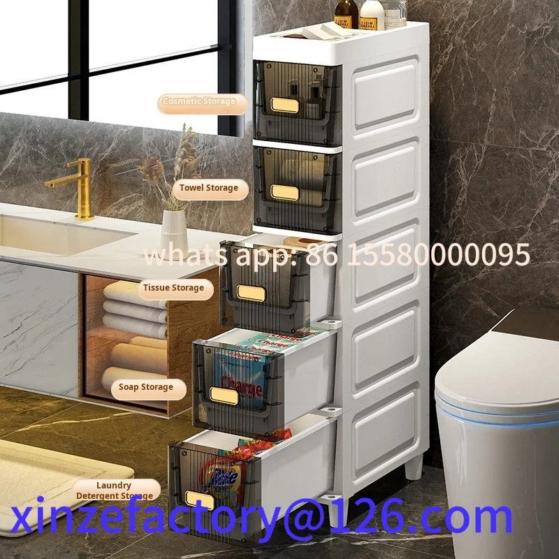 Customizable Home MultiLayer Storage Shelf Kitchen refrigerator drawertype storage cabinet