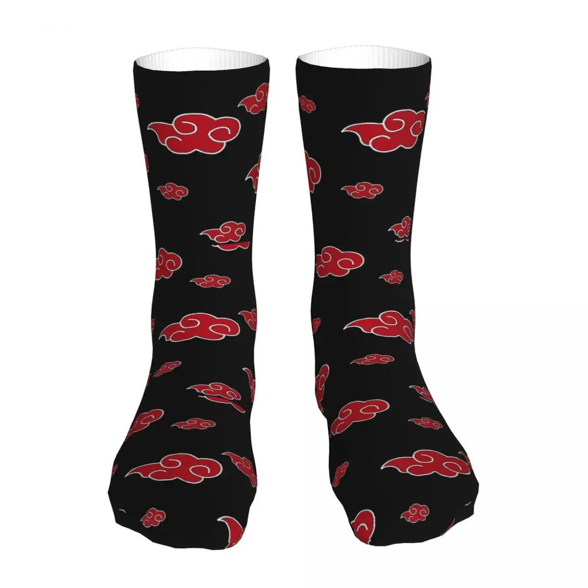 Men Sports Japan Anime Clouds Socks Cotton New Konoha Akatsuki Neji Women Socks