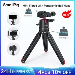 SmallRig Universal Tabletop Mini Tripod with Panoramic Ball Head For Compact DSLRs/Mirrorless Cameras/Smartphones Tripod - 2664