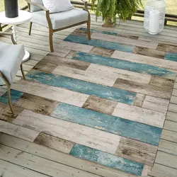 Retro Wood Grain Printed Carpet for Living Room Decoration Lounge Sofa Area Rugs Non Slip Hallway Bedroom Floor Mats Washable