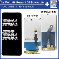 New LCD for Motorola Moto G8 Power XT2041-1 LCD Display Touch Screen Digitizer for Moto G8 Power Lite XT2055 LCD Replacement