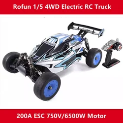 1/5 ROFUN EV5 Electric RC Truck 200AESC 750/6500W motore adatto a batteria LIPO 8S