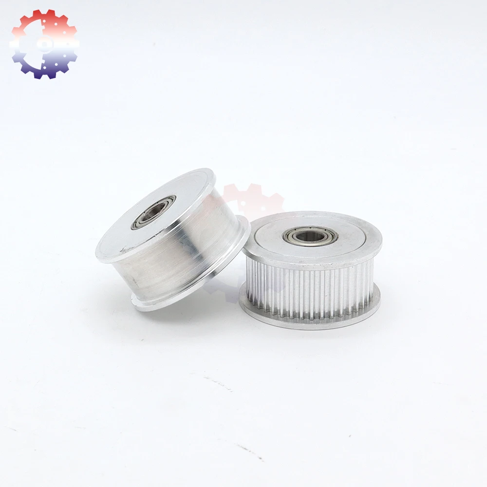 60Teeth HTD 3M Tensioner Idler 60T Bearing Guide 3M Pulley 3M Belt Pulley 6/10/15/20mm 3M Synchronous Wheel HTD3M Idler 60 Teeth