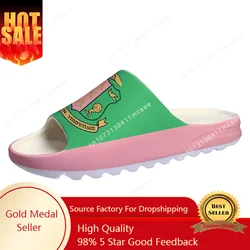 Alpha Sorority AKA 1908 Soft Sole Sllipers Home Clogs Kappa Alpha Step On Water Shoes Mens Womens Teenager Custom Sandals