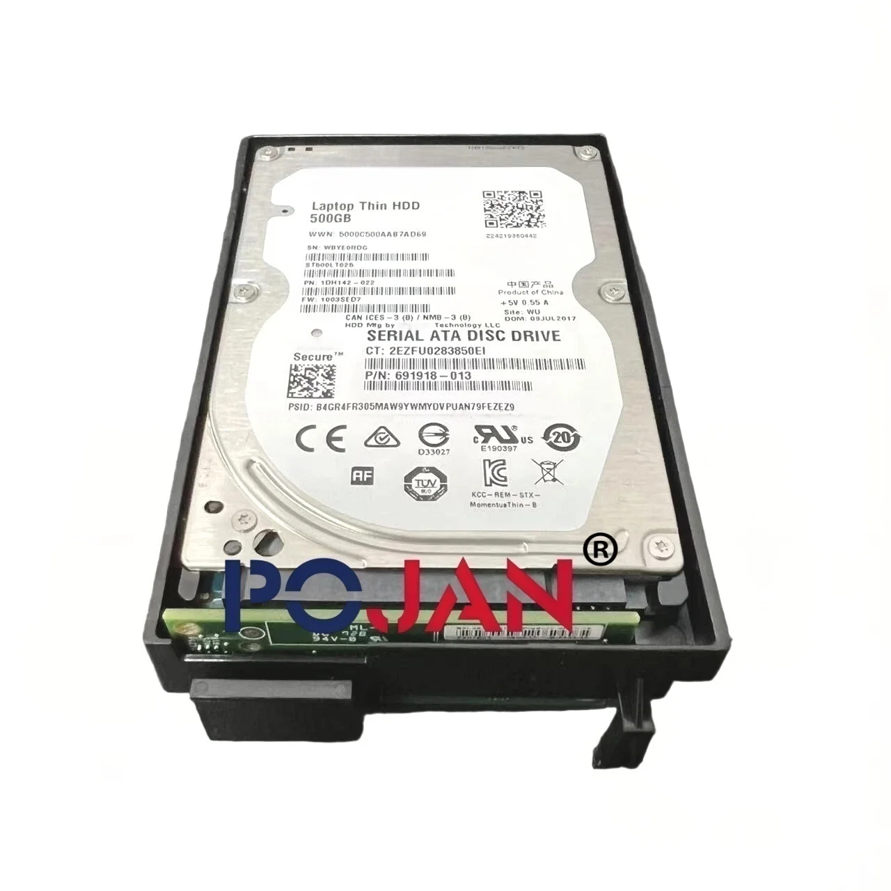 

POJAN New 500GB HDD Kit 5851-6712 Compatibel with Laserjet 604 605 606 552 553 E67660 M527 Hard Disk Printer Parts