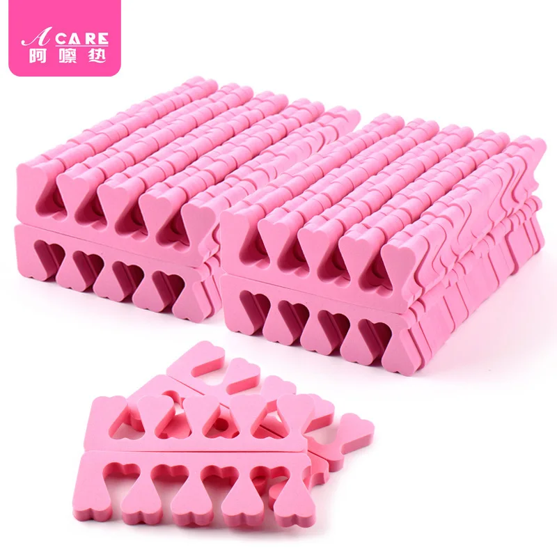 DX01/Toe separatorA1PQ0-ฟองน้ําซิลิโคนเล็บใช้เล็บอุปกรณ์นิ้วมือแยกผ้าฝ้ายเสริมเล็บจุด