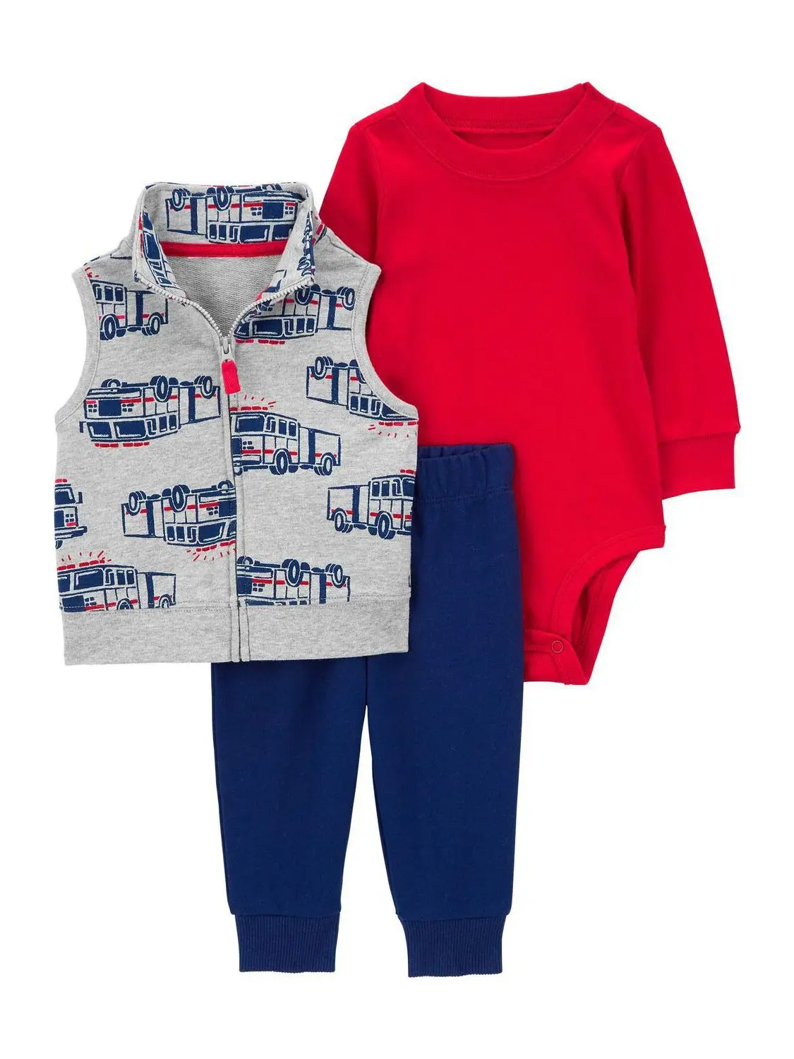 Carter's Baby Outfit Hoodie Sweatshirt Pants Set Boys Girls Infant Clothing Cotton 3pcs Spring Autumn Seasonal Babywear