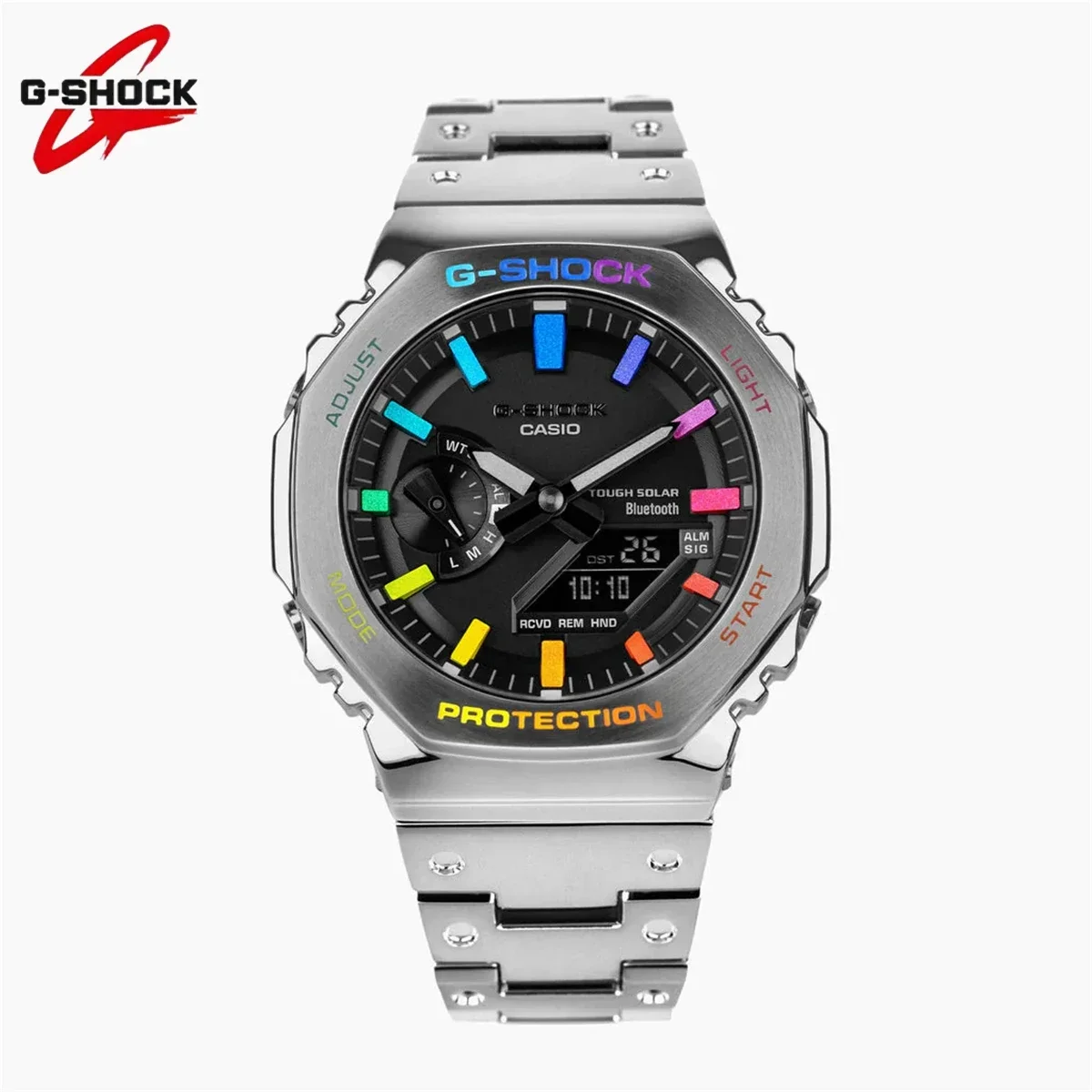 Men Watch Series GM Metal Case Watch Luxury Top Brand 2100 Sports Shockproof Multi functional Watch