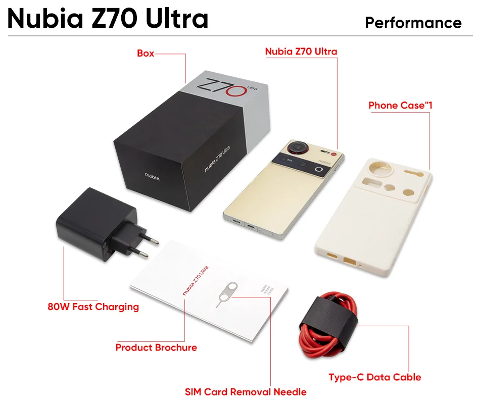 nubia Z70 Ultra 5G Global Smartphone Version Snapdragon 8 Elite '144Hz OLED Display mAh Akku 64MP Kamera Android 15 – Detail 3