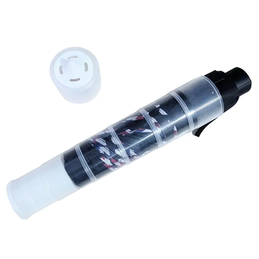 Portable Telescopic Umbrella Cover Waterproof Folding Umbrella Storage Bottle Non-Dripping Rain Gear Accessories
