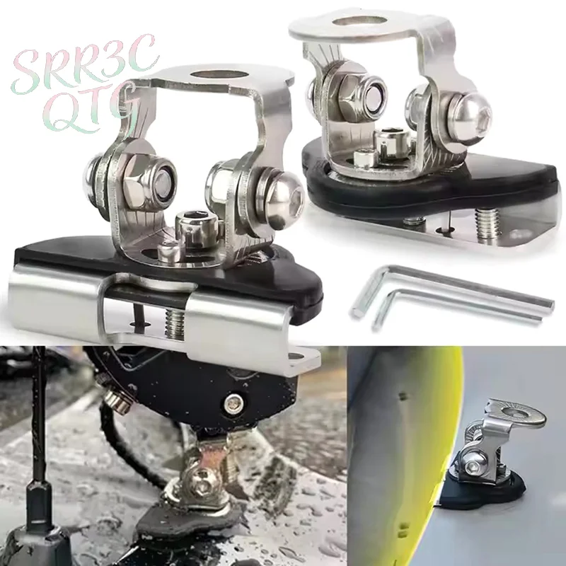 

Кронштейн для крепления светодиодной панели 1/2 шт., держатель для светодиодной рабочей фары, крепление для противотуманной фары на капот, аксессуары для внедорожников