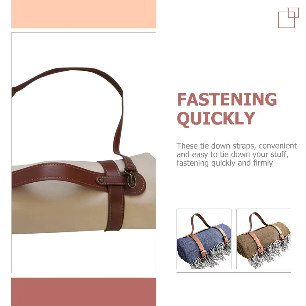 

Strong Luggage Bind Band Heavy Duty Strap for Fixing Camping Supplies Yoga Cushion Outdoor Blanket Hiking Travel Essential Gear