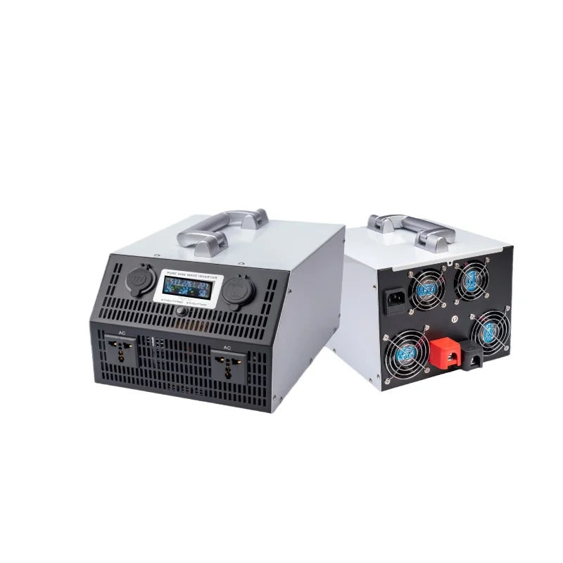 

Two-way inverter integrated machine battery 12V24V to 220V car stall household welding machine converter inverter
