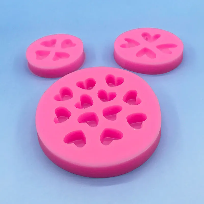 Kinds Love Shape Silicone Chocolates Mold Baking Cake Mould For Soap Cookies Candle Fondant Tools Cupcake Decorating Dessert