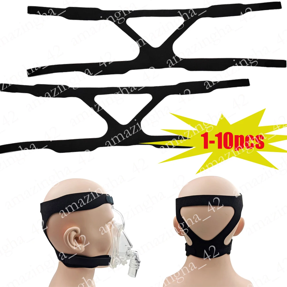

1-10pcs CPAP Headgear Cpap Machine Ventilator Replacement Head Band Sleep Apnea Snoring Without Mask Universal Headgear band