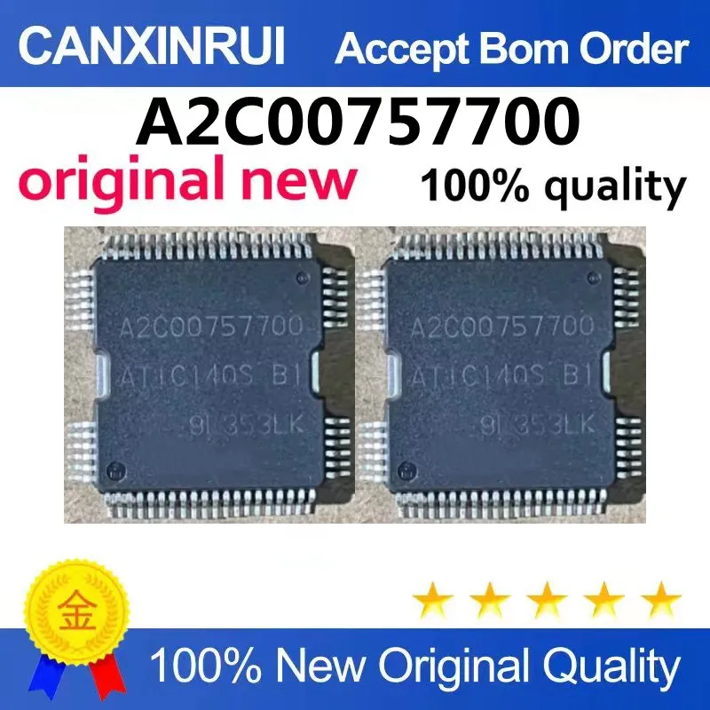 (5-100piezas)A2C00757700 ATIC140S B1 Automotive computer board injection solenoid valve drive chip