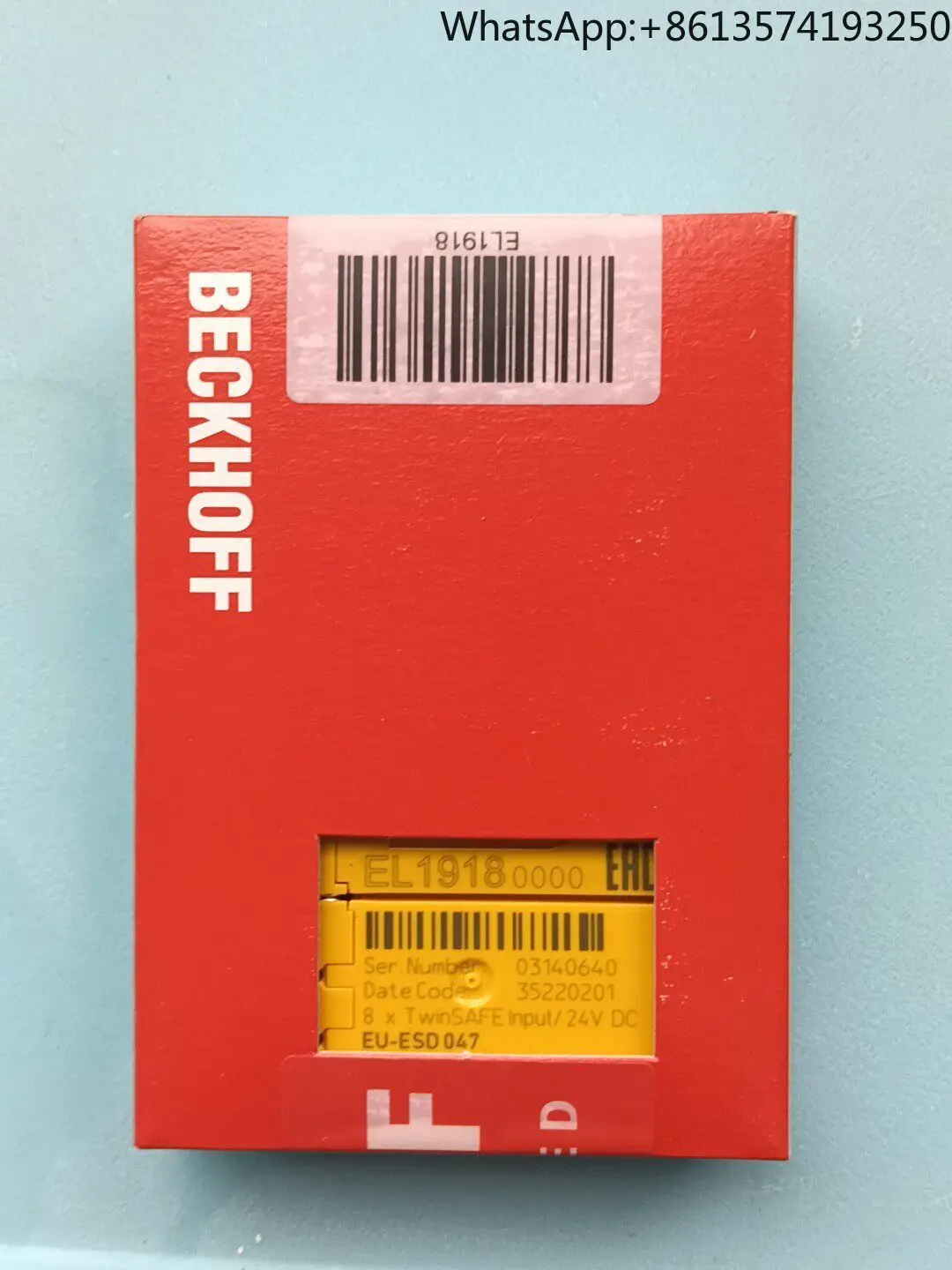 BECKHOFF Beckhoff module EL1918 brand new original genuine spot