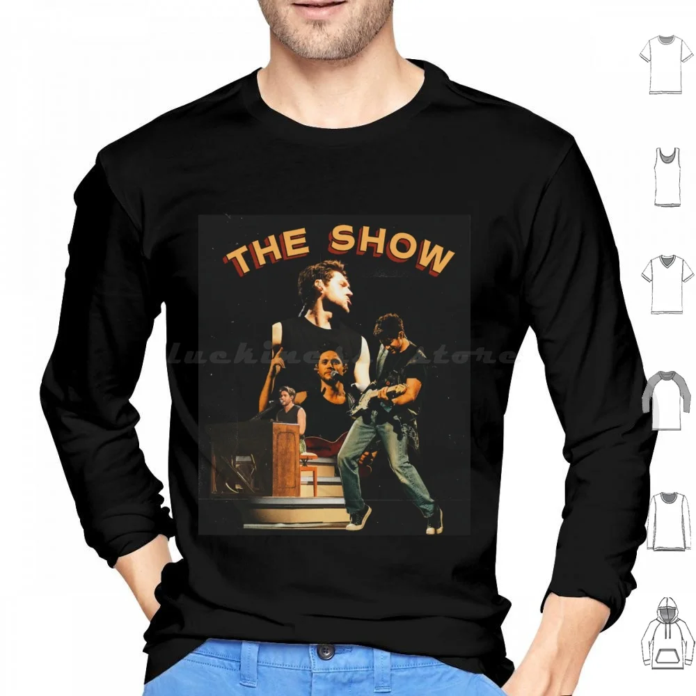 Niall Horan-The Show Hoodie cotton Long Sleeve Niall Horan Niall 1d Liam Payne Zayn Malik Heaven Niall Horan If You Leave Me