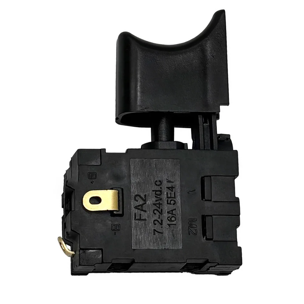 1PCS 16A 5E4 Lithium Battery Electric Drill Dustproof Speed Control Push Button Trigger Blower Trigger Switch Replacement