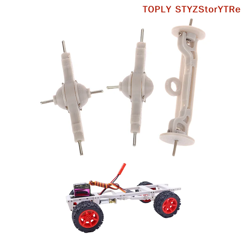 

1/32 Scale RC Car Front Middle Rear Bridge Modified Axle Parts 1/2/3Pcs DIY Kit.