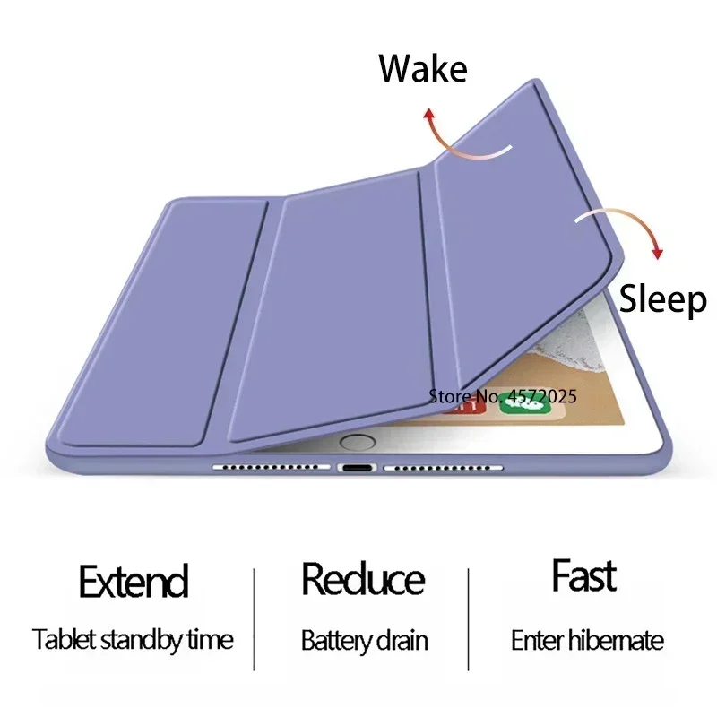 Penutup pintar untuk iPad Mini 5 casing 2019 2021 Mini 6 penutup silikon untuk iPad mini 4 casing Funda