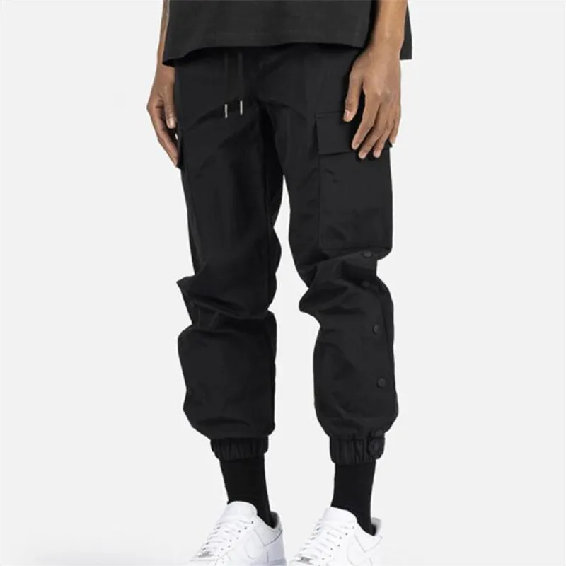 2022 New Men's Casual Pants Fashion Skinny Stretch Trousers Elastic Brand Drawstring Sweatpants Slim Fit Jogging Pants Male