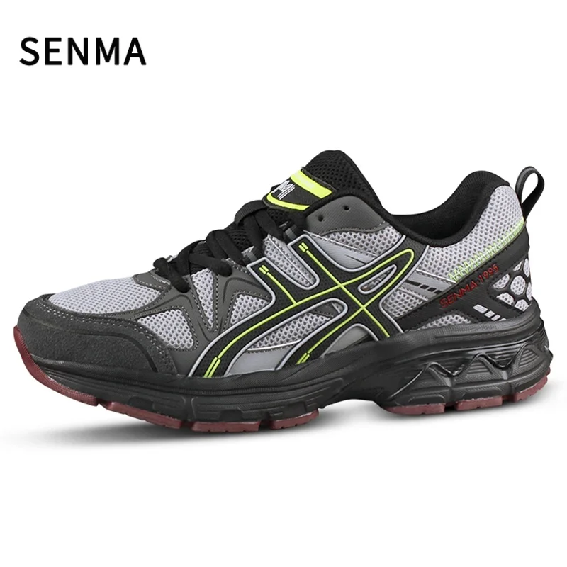 SENMA Men's&Women's Luxary Chunky Sneakers Outdoor Hiking Shoes Breathable Shoes for Men Sports Running Casual Vulcanize Shoes