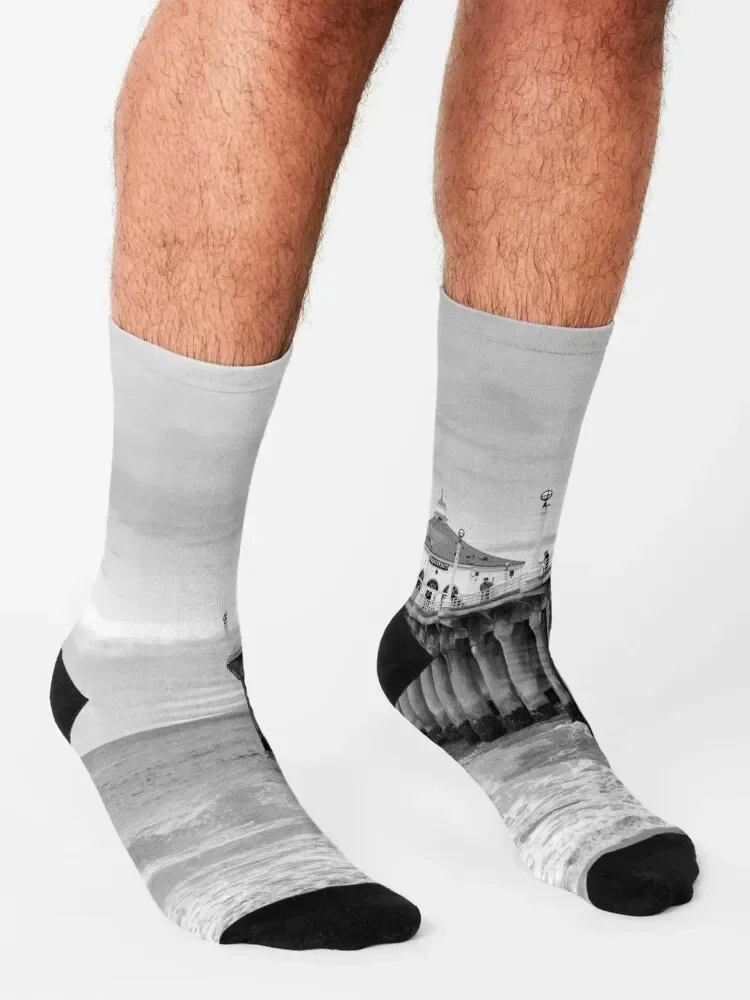 Manhattan Beach Pier Socks kawaii Soccer sport valentine gift ideas Socks Women Men's