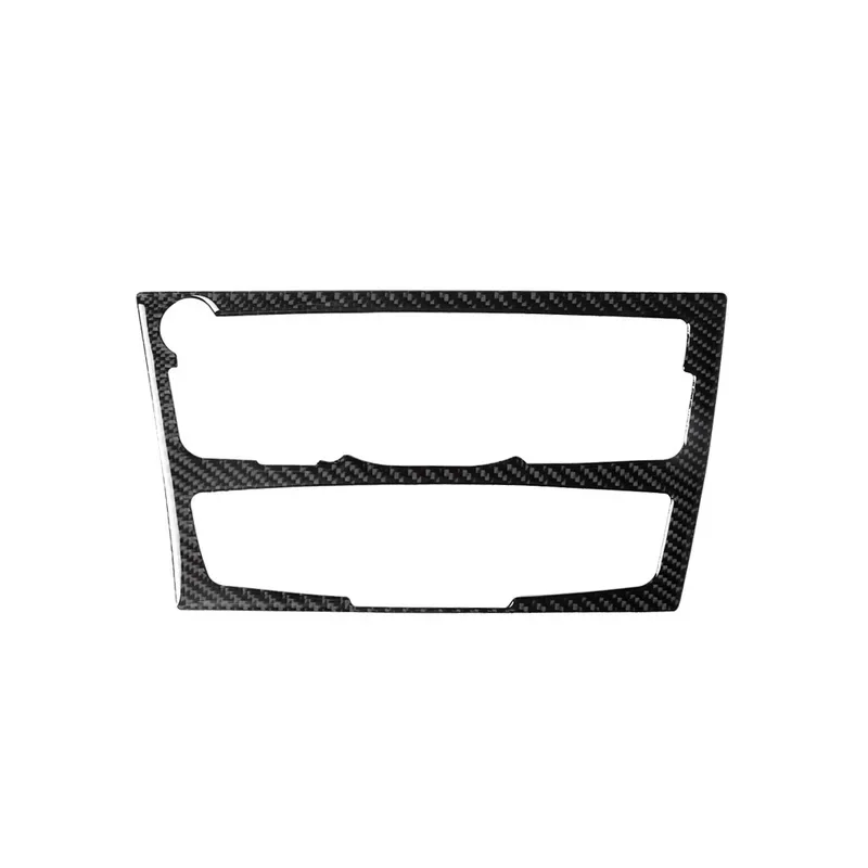 

Carbon Fiber Car Central Control CD Panel Decoration Trim Sticker Cover For Audi A4 B8 A5 2009-2016 Q5 8R Interior Accessories