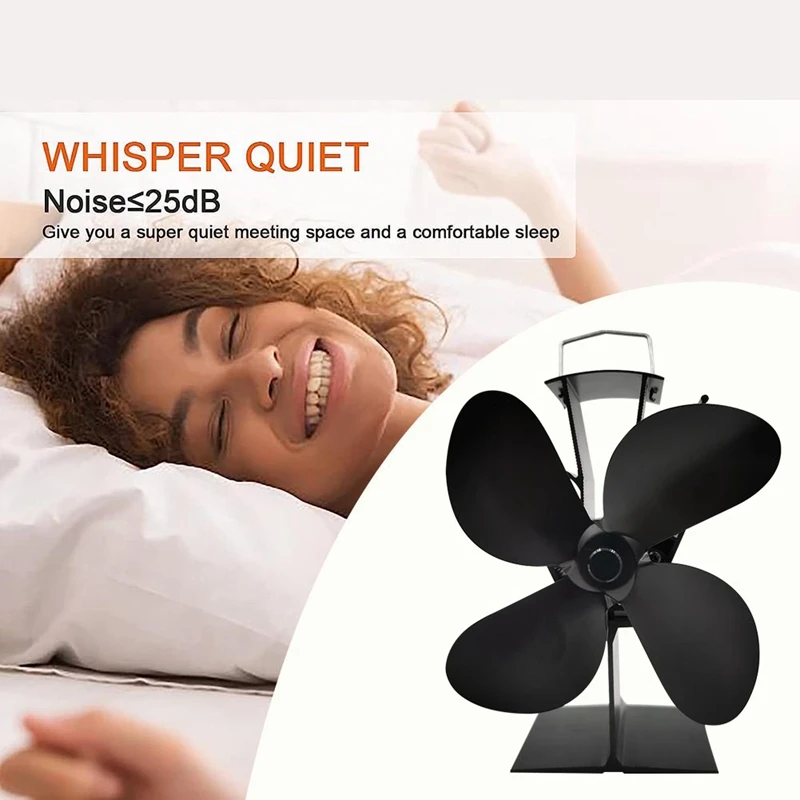 Вентилятор для деревянной плиты, 4 лопасти