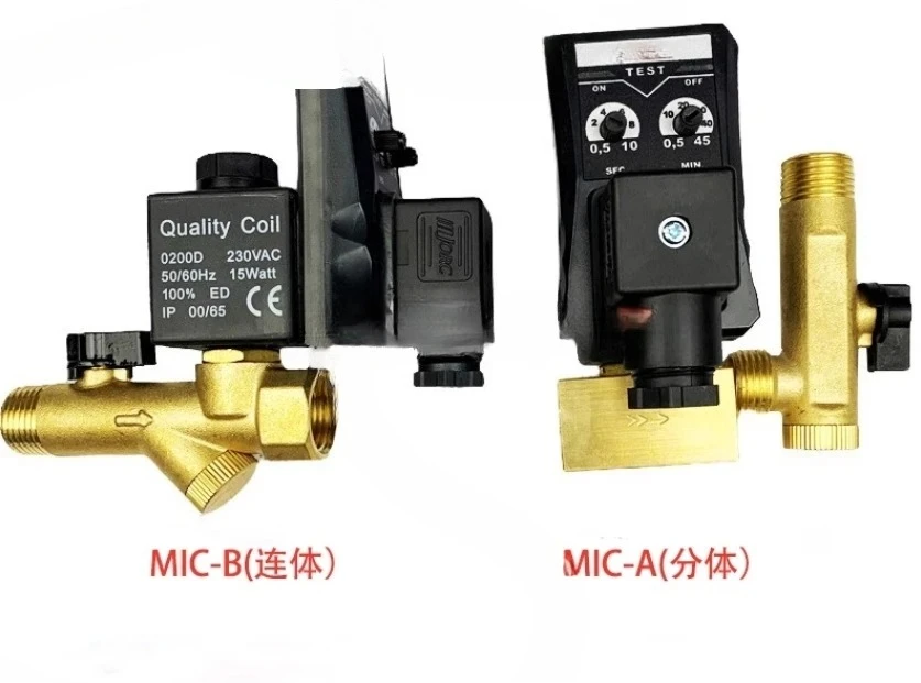 

MIC-A MIC-B MIC-HP40 HP80 оригинальный автоматический электронный сливной клапан для воздушного компрессора