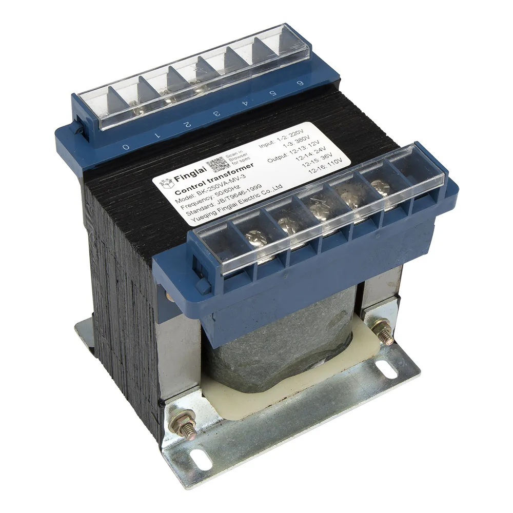 BK-250VA 250W BK type control power transformer 380V/220V input 220V 110V 36V 24V 12V 6.3V 80V output